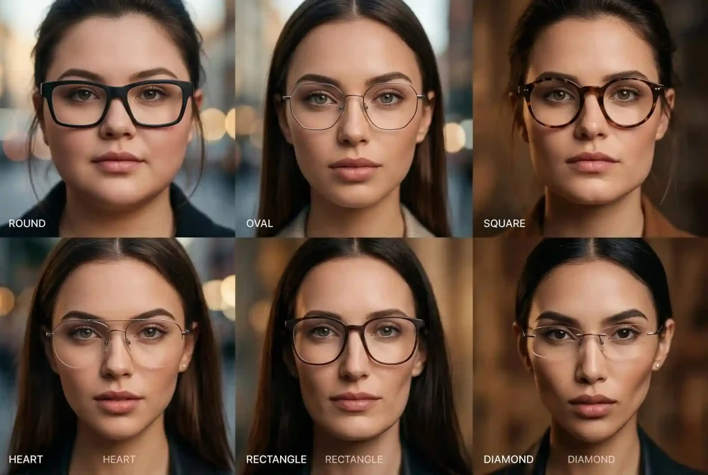 Poradnik: Jak dopasować okulary i dobrać okulary do twarzy diamentowej? Dobór okularów do kształtu twarzy i oprawek w różnych kształtach (poznaj rodzaje twarzy) Poradnik: Jak dopasować okulary i dobrać okulary do twarzy diamentowej? Dobór okularów do kształtu twarzy i oprawek w różnych kształtach (poznaj rodzaje twarzy)